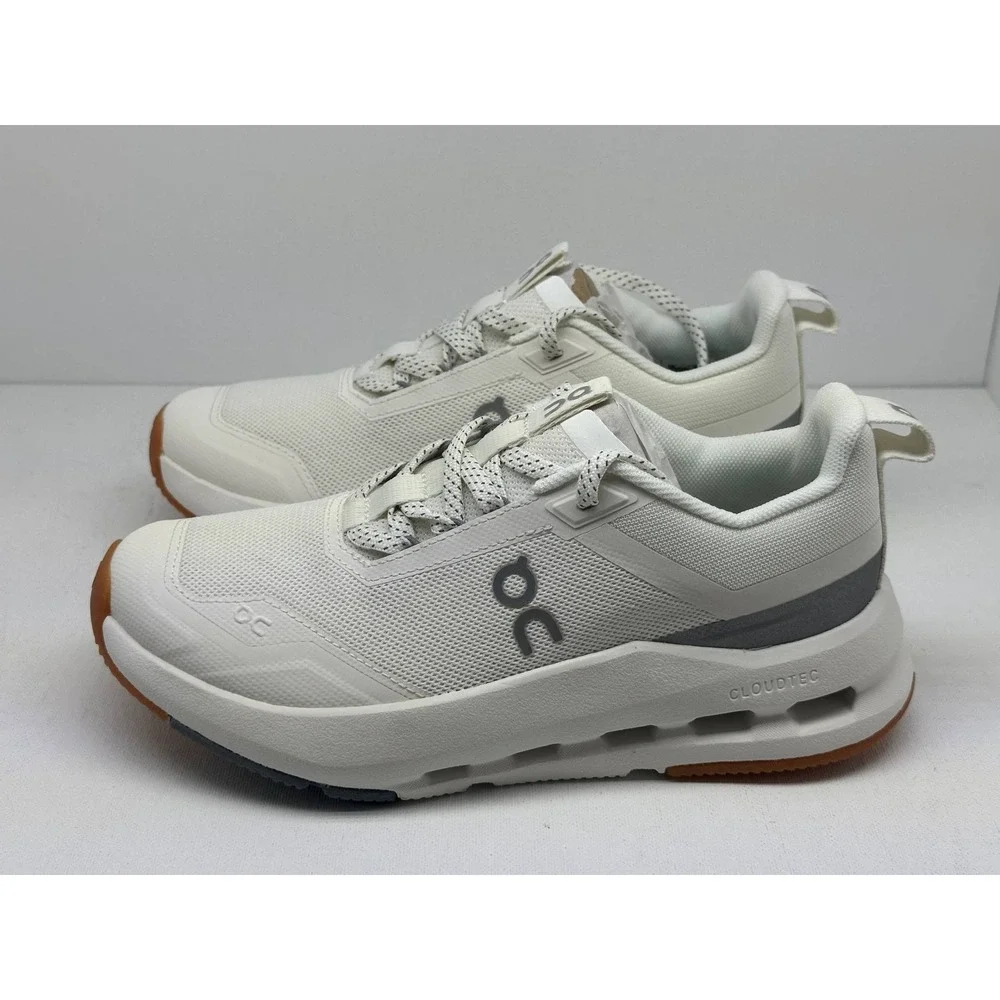 On Cloudnova Youth Ivory Apollo Grey Kids Running Shoes 3YF30034332 Size 3.5Y